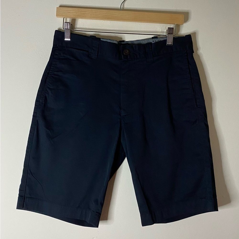 J. Crew 10.5” Stretch Chino Shorts in Navy Size 29